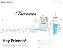 Tablet Screenshot of mkmkinsurance.com